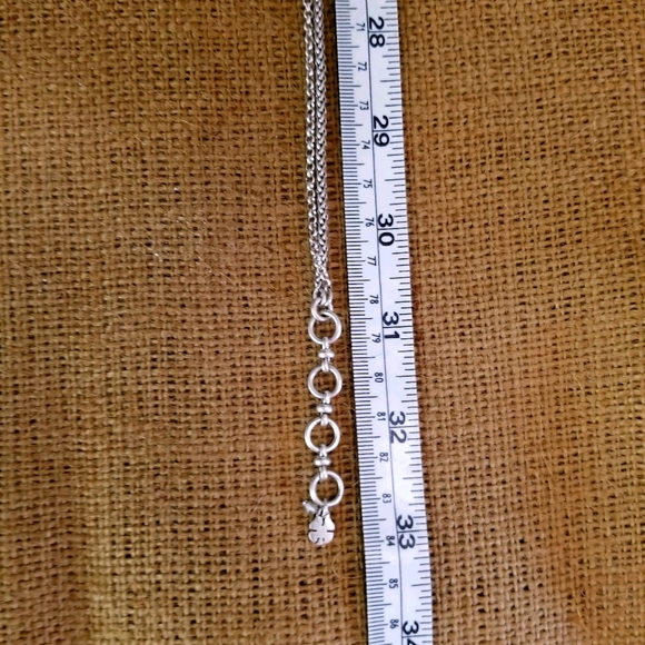 Lucky Brand Silver Tone Opera Lgth Necklace - Picture 8 of 10